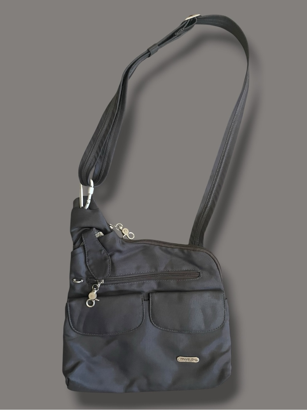 Travelon Anti-Theft Classic Crossbody Bag Locking Zippers RFID Travel Purse - Picture 6 of 6